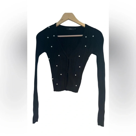 Millau LF Cardigan pearl detail - Picture 2 of 10